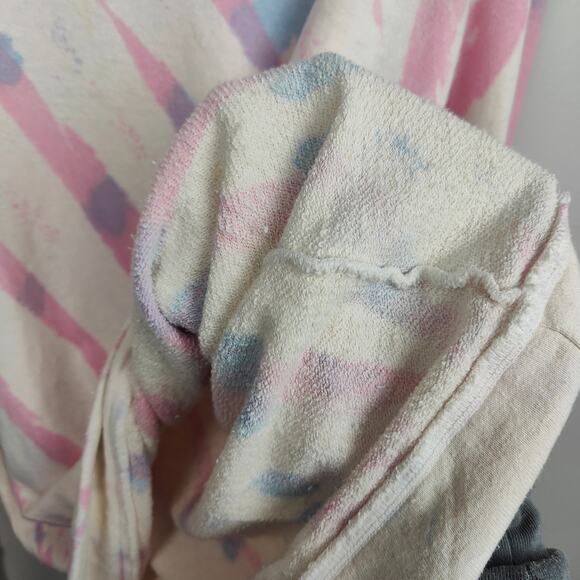 Jungmaven Pink and Blue Tie-Dye Long Sleeve Tee - Picture 5 of 8